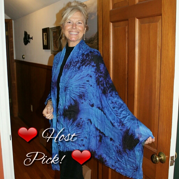 Wear Nature Sharon Kay Beyer Photography Accessories - 🌷💕 Luxury scarf Nightscape Cool blue VIBE!